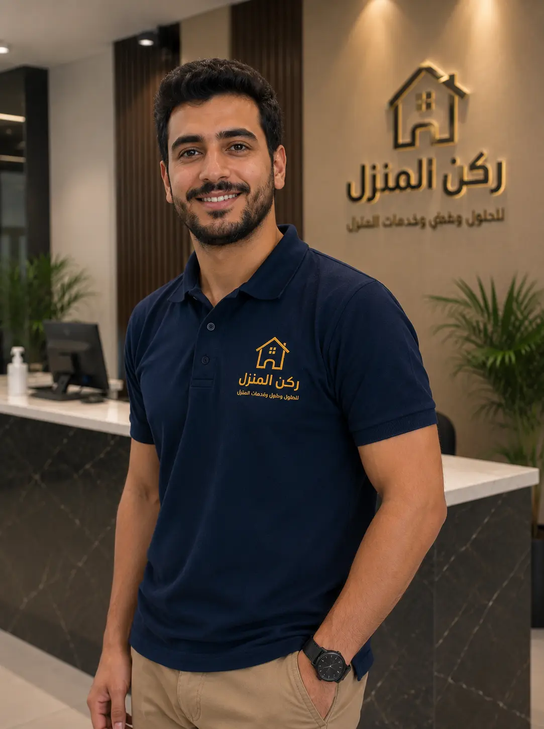 أحد أفراد فريق ركن المنزل فني خدمات منزلية